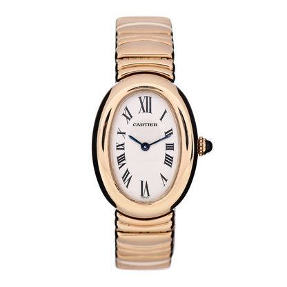 Cartier 18K Yellow Gold 22mm Baignoire Quartz Watch 1 of 5