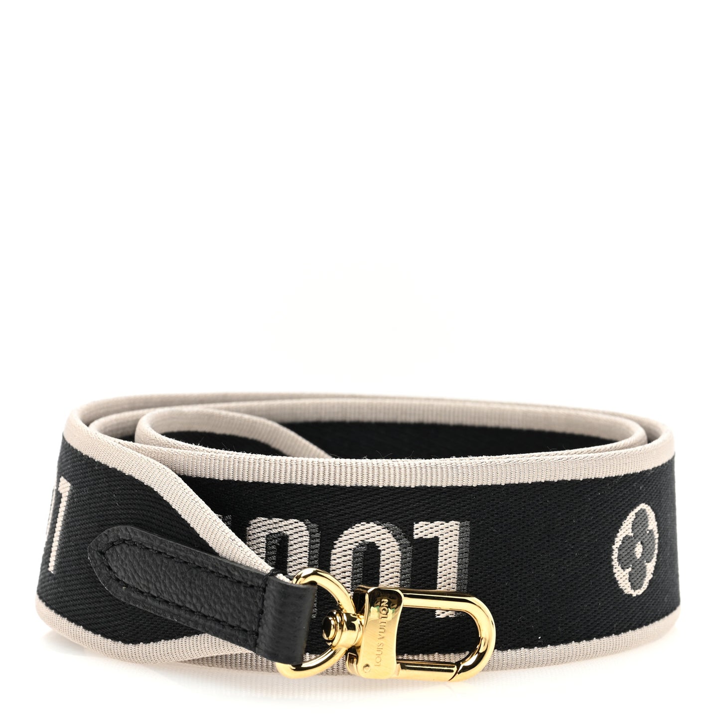 Jacquard Diane Shoulder Strap Black Ivory