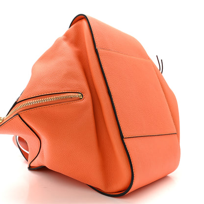 Loewe Grained Calfskin Small Hammock Shoulder Bag Apricot Orange 7 of 13
