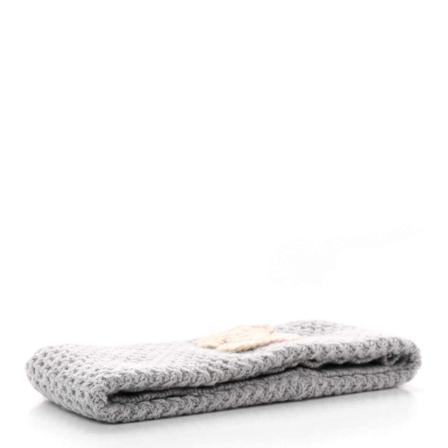 Chanel Cashmere CC Headband Grey 5 of 8