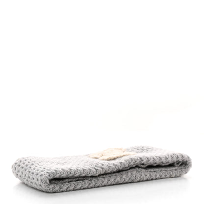 Chanel Cashmere CC Headband Grey 5 of 8