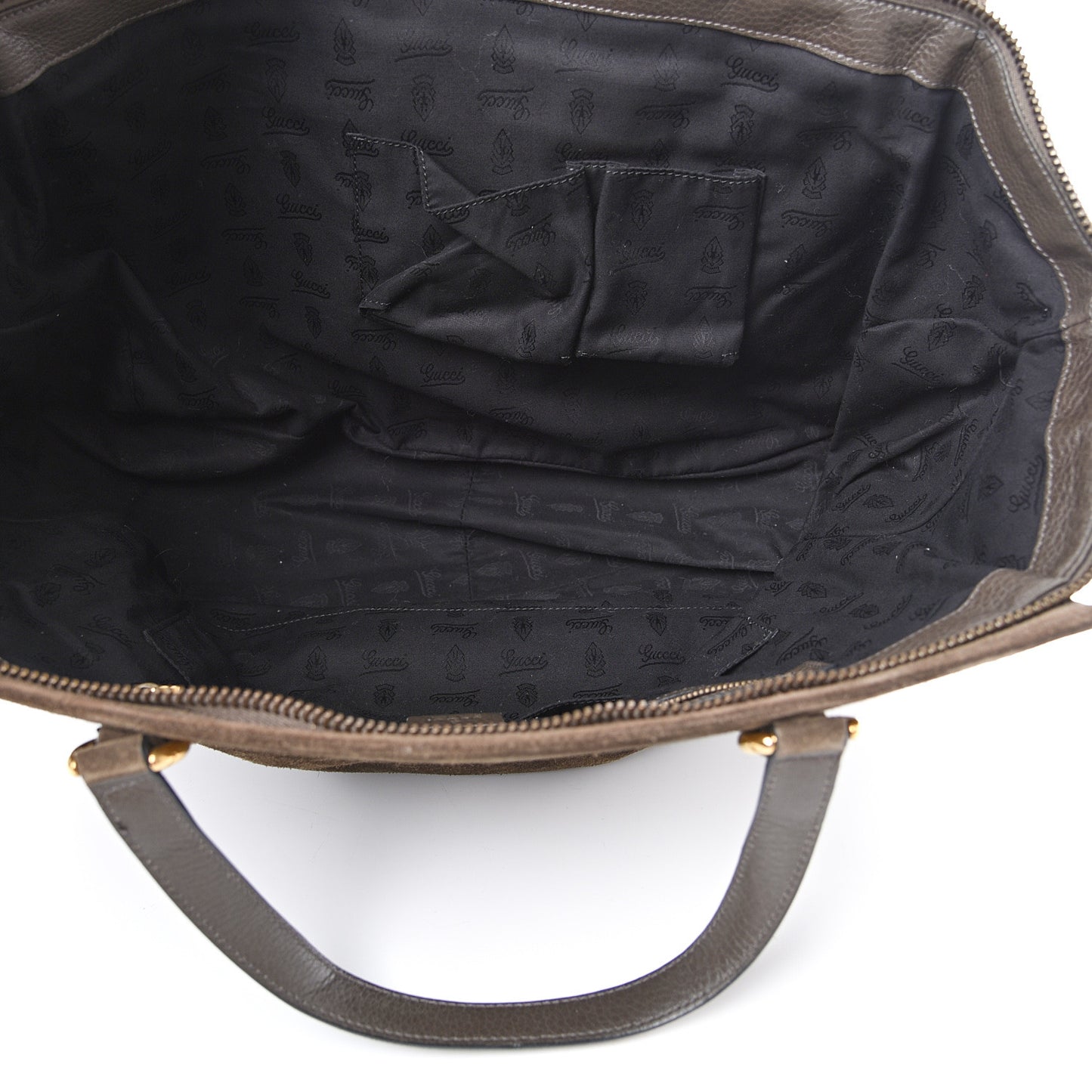 Suede Medium 1973 Top Handle Satchel Olive