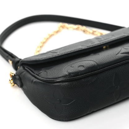 Louis Vuitton Empreinte Monogram Giant Ivy Wallet On Chain Black 8 of 10