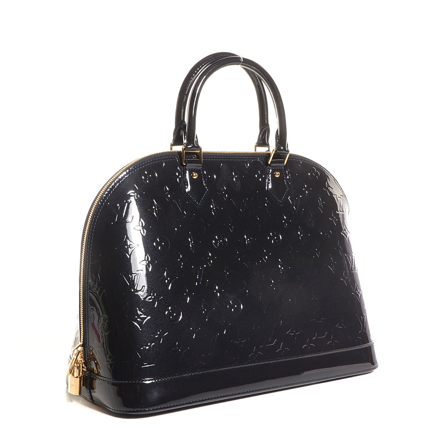 Louis Vuitton Vernis Alma GM Blue Infini 3 of 7