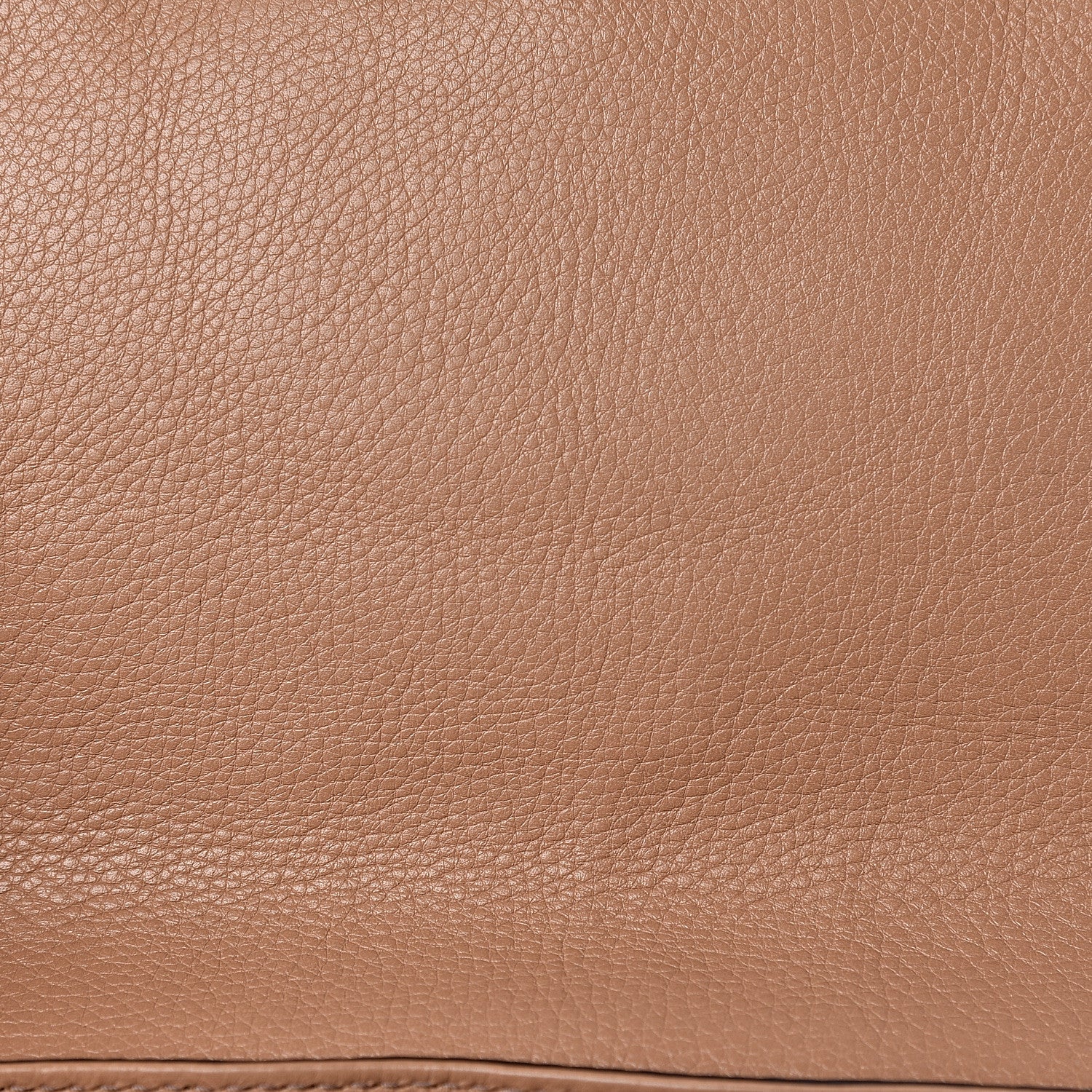 Gucci Pebbled Calfskin Medium Soho Flap Crossbody Camelia 17 of 22