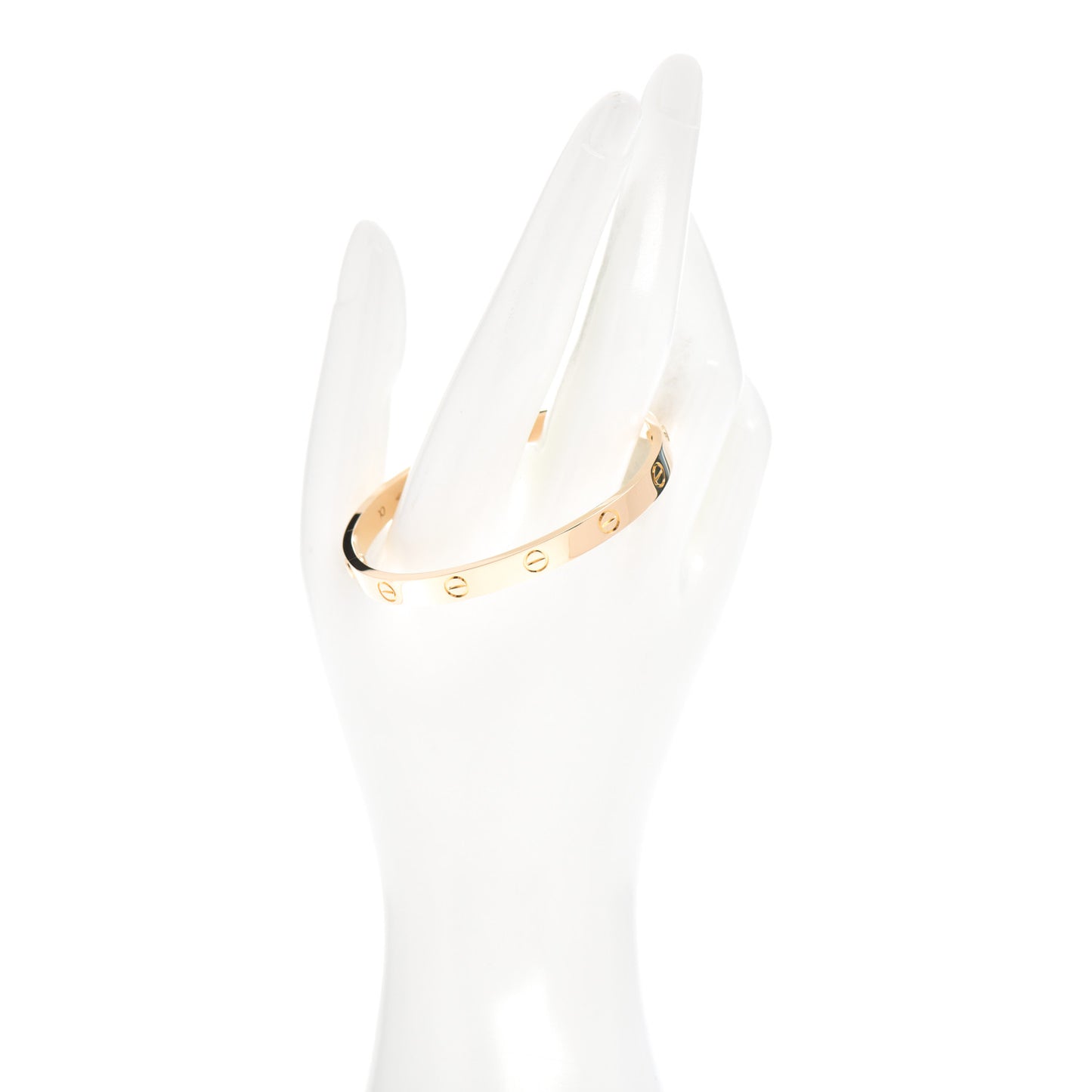18K Yellow Gold LOVE Bracelet 17