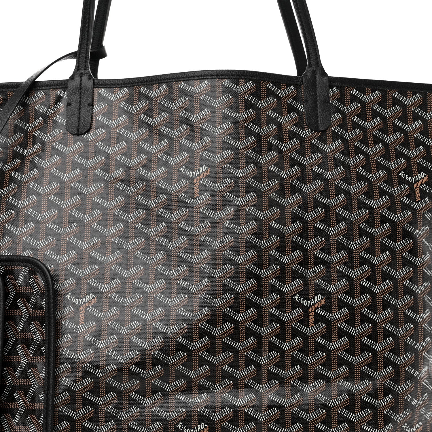Goyard Goyardine Saint Louis GM Black 9 of 12