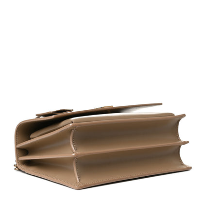 Saint Laurent Calfskin Medium Monogram Sunset Dark Beige 3 of 14