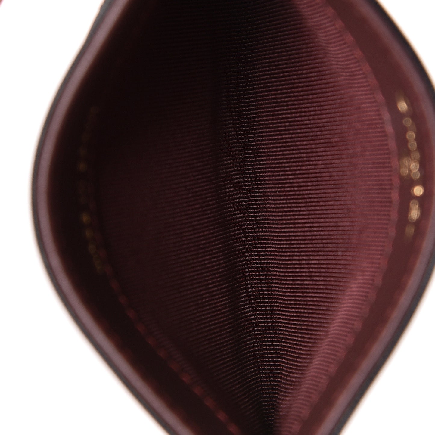 Lambskin Quilted Card Holder Black