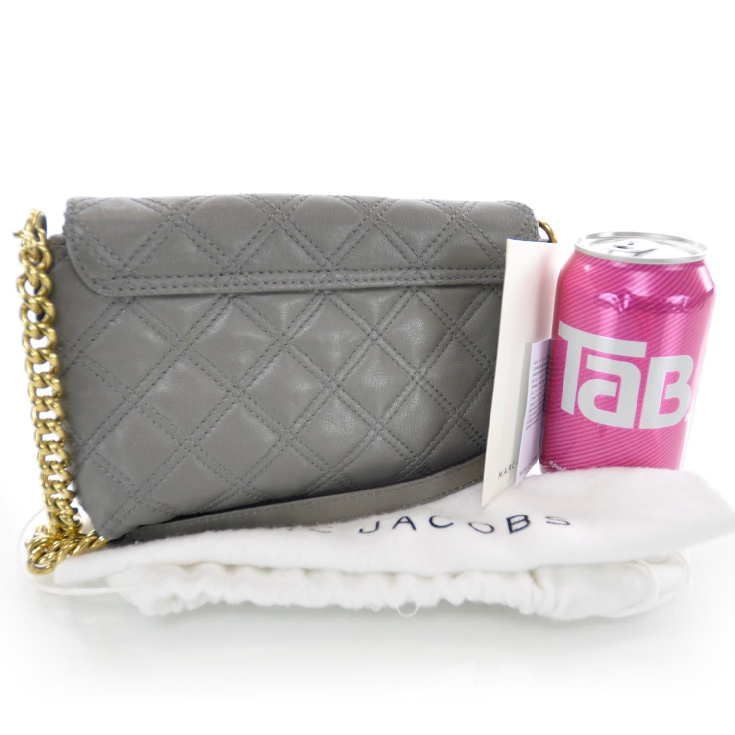Marc Jacobs Leather The Single Grey 3 of 7
