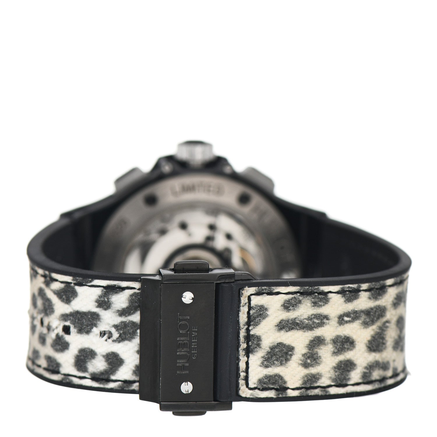 Hublot Stainless Steel Ceramic Diamond Baguettes 41mm Big Bang "Snow Leopard" Limited Edition Automatic Watch 341.CW.7717.NR.1977 3 of 4