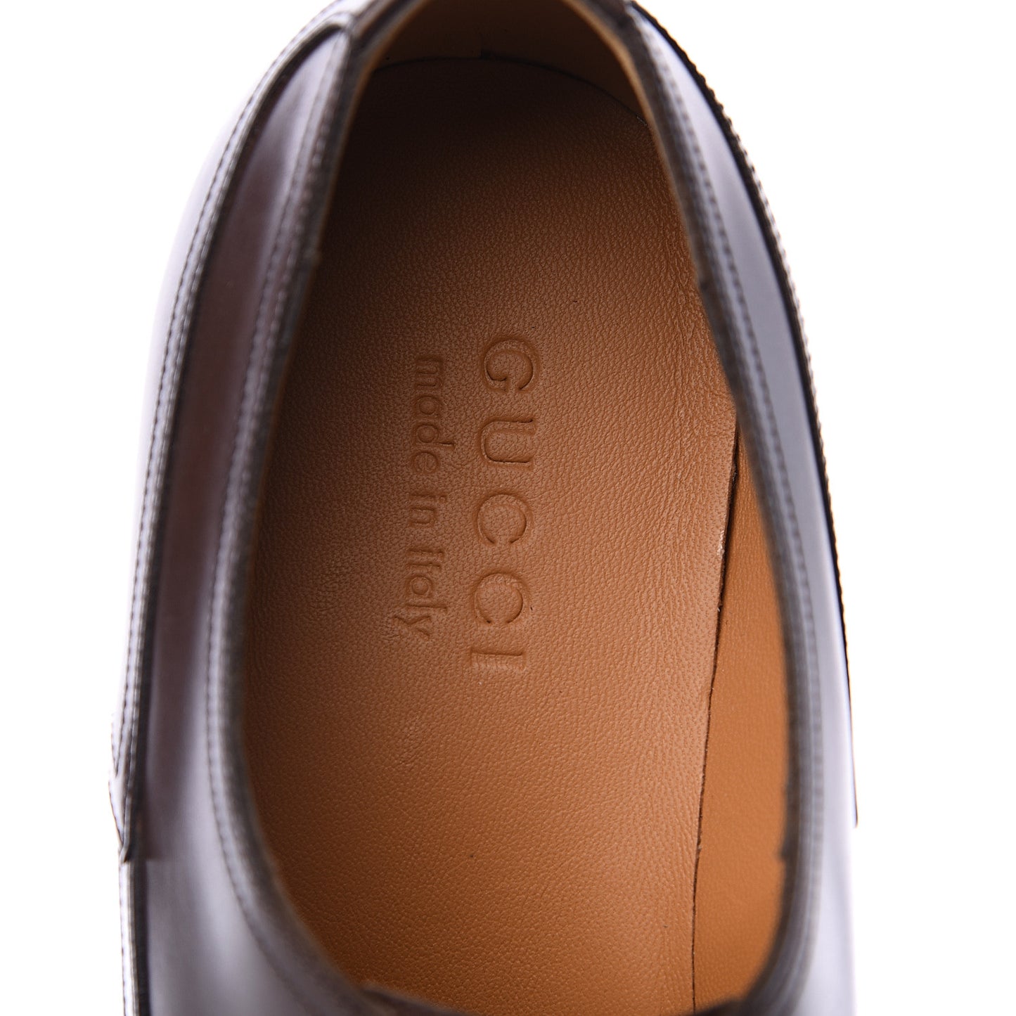 Calfskin Mens Captoe Oxford Loafers 10.5 Brown