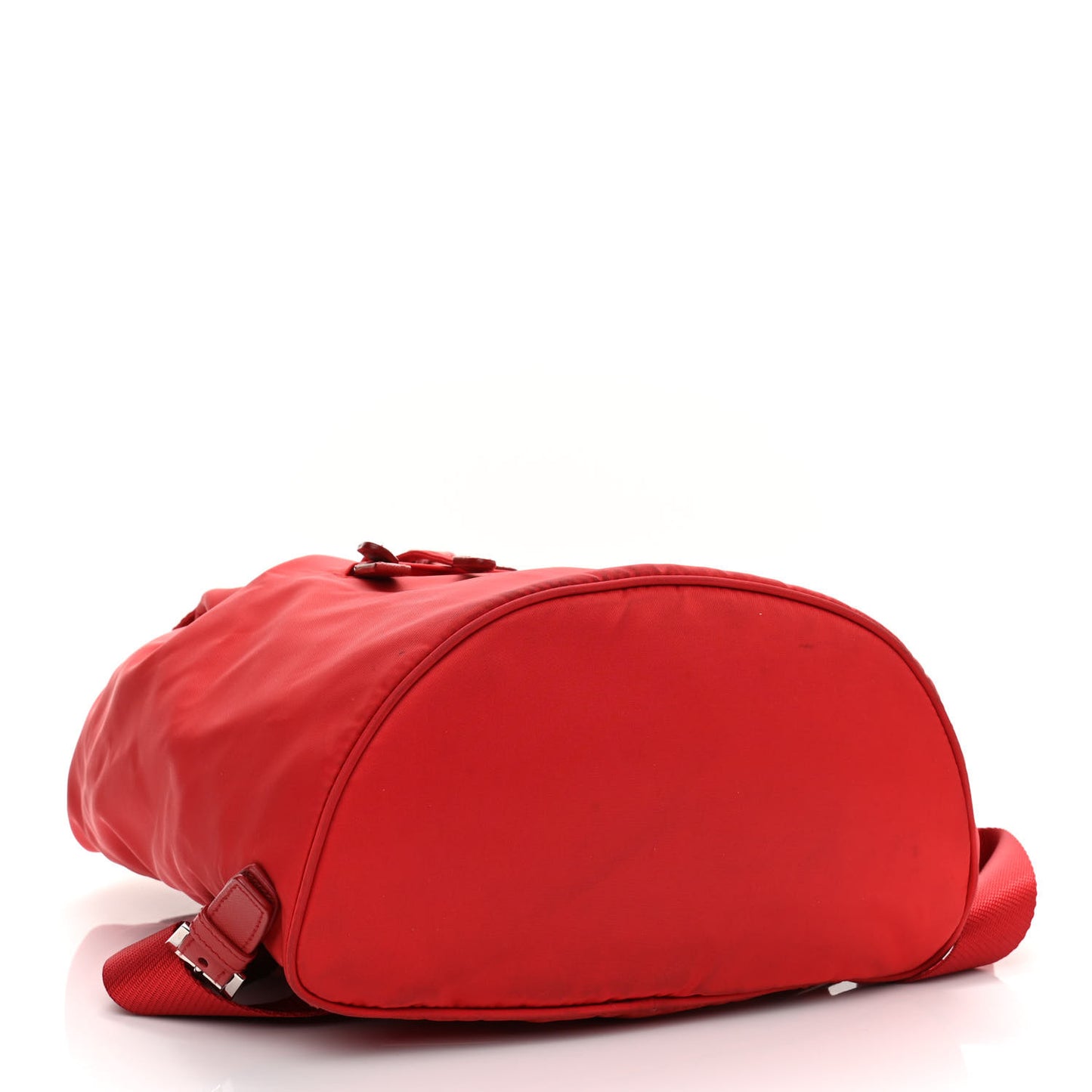 Tessuto Nylon Saffiano Vela Medium Backpack Rosso