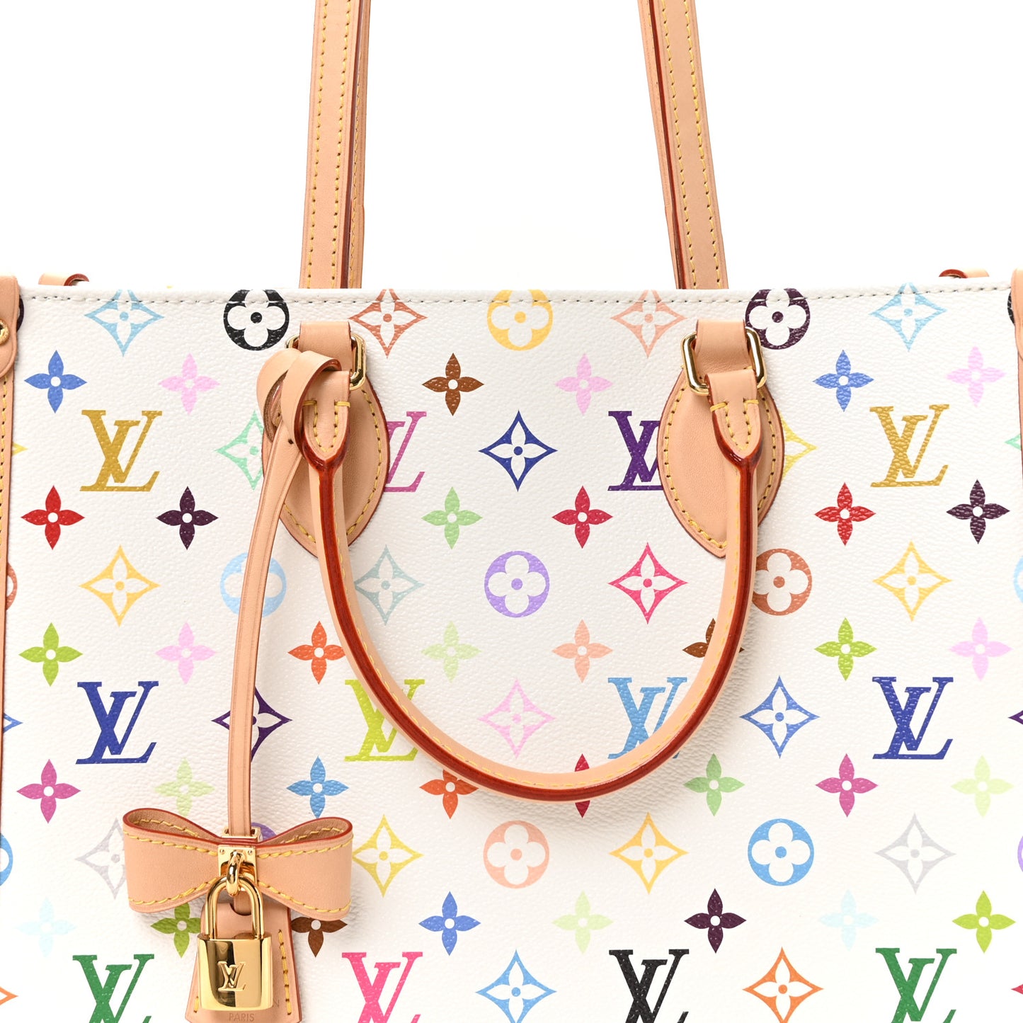 LV X TM Monogram Multicolor Onthego MM White