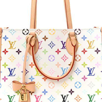 Louis Vuitton LV X TM Monogram Multicolor Onthego MM White 7 of 10