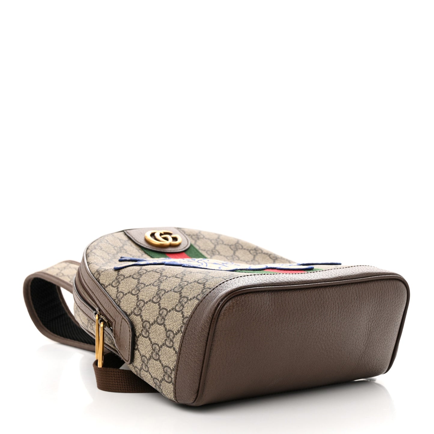 X DISNEY GG Supreme Monogram Web Three Little Pigs Ophidia Dome Backpack Beige New Acero