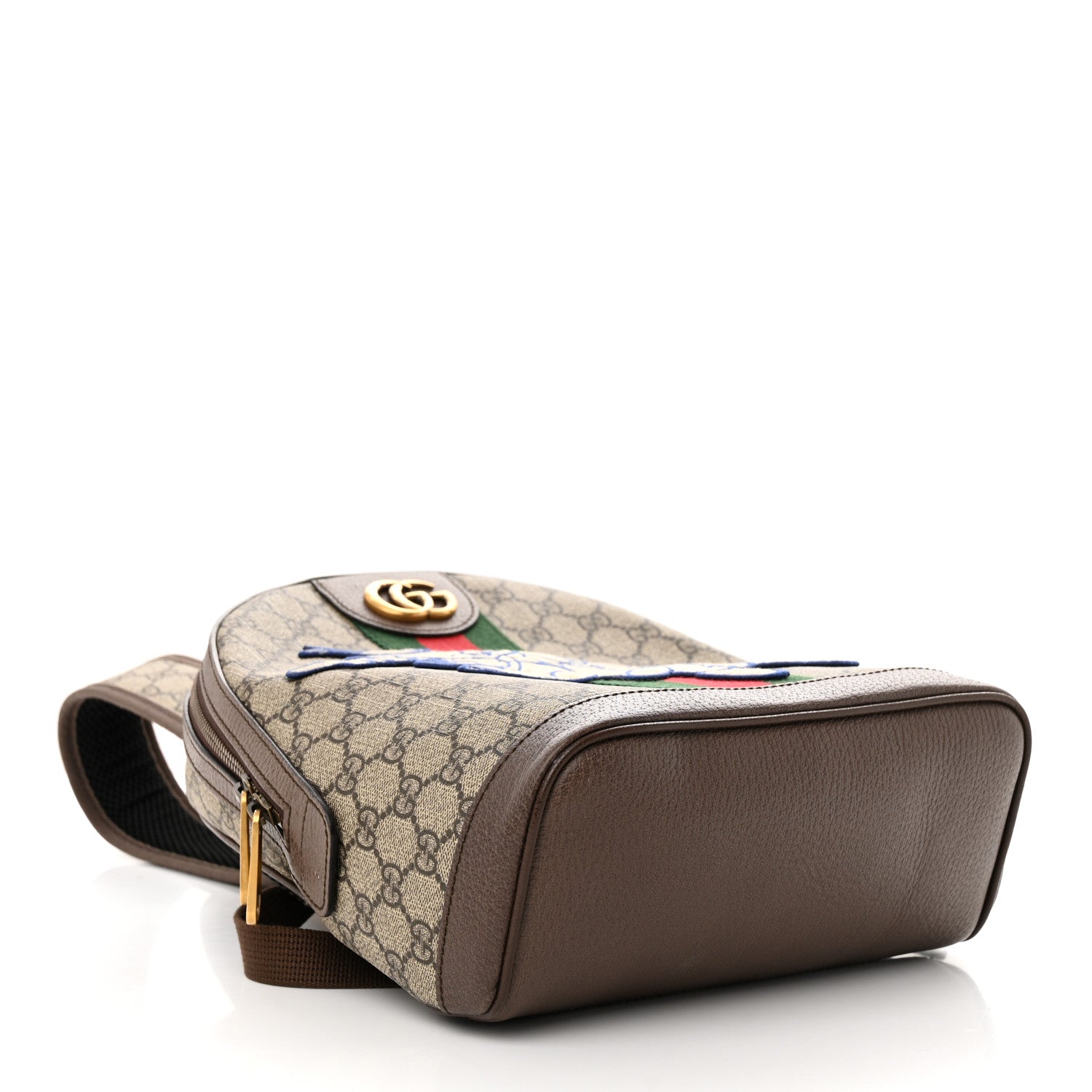 Gucci X DISNEY GG Supreme Monogram Web Three Little Pigs Ophidia Dome Backpack Beige New Acero 4 of 14