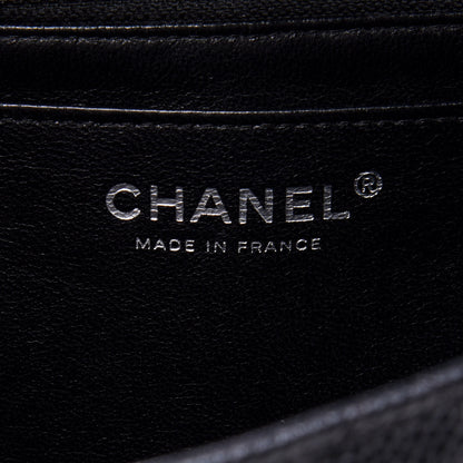 Chanel Caviar Quilted Jumbo Single Flap Black 6 of 12