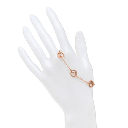 Fendi Metal Crystal F is Fendi Bracelet Rose Gold 2 of 6