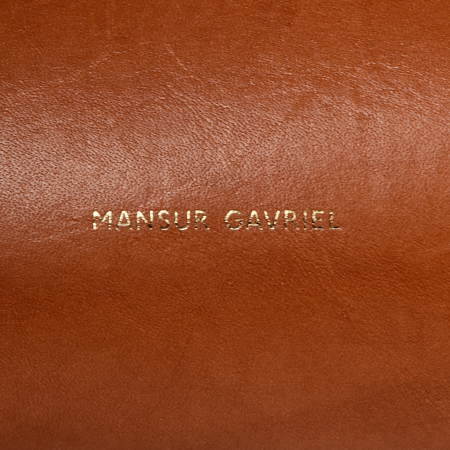 Mansur Gavriel Calfskin Lady Bag Cammello Azzurro 6 of 13