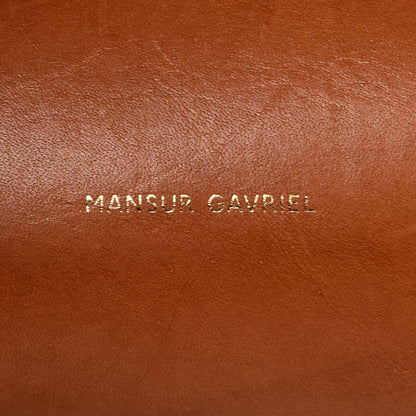 Mansur Gavriel Calfskin Lady Bag Cammello Azzurro 6 of 13