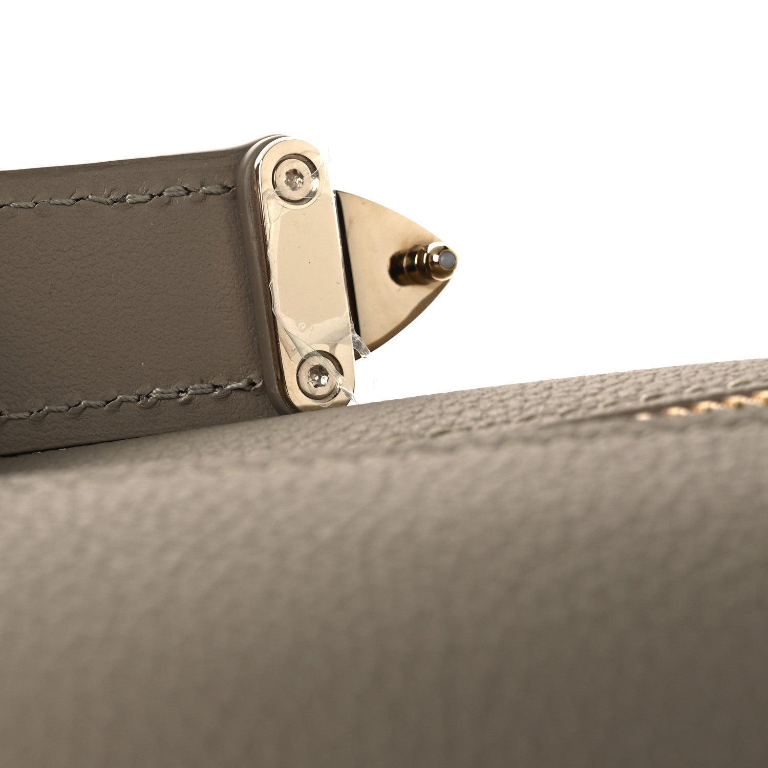 Louis Vuitton Calfskin Side Trunk MM Taupe 10 of 10