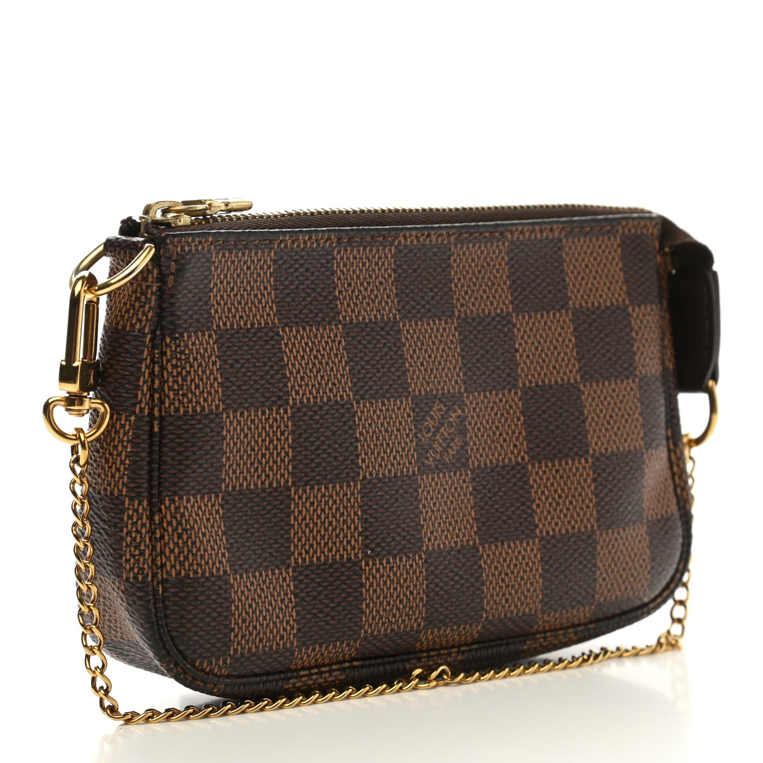 Louis Vuitton Damier Ebene Mini Pochette Accessories 3 of 6