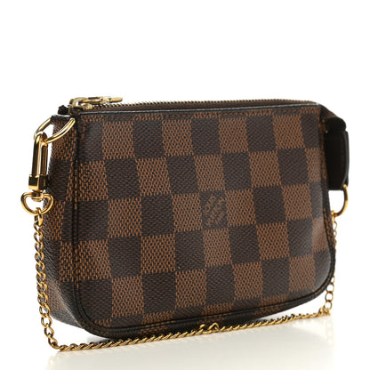 Louis Vuitton Damier Ebene Mini Pochette Accessories 3 of 6