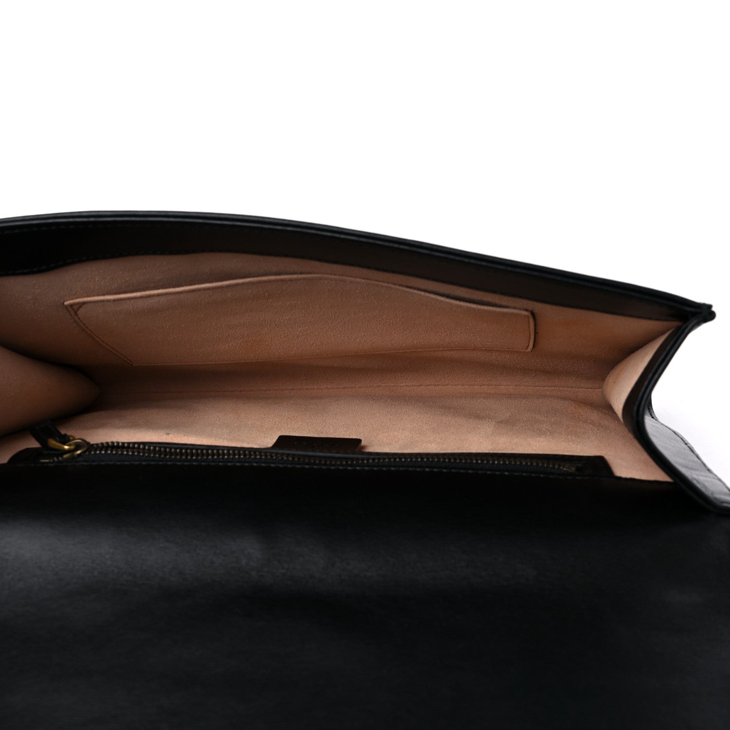 Gucci Calfskin Matelasse GG Marmont Clutch Black 5 of 12