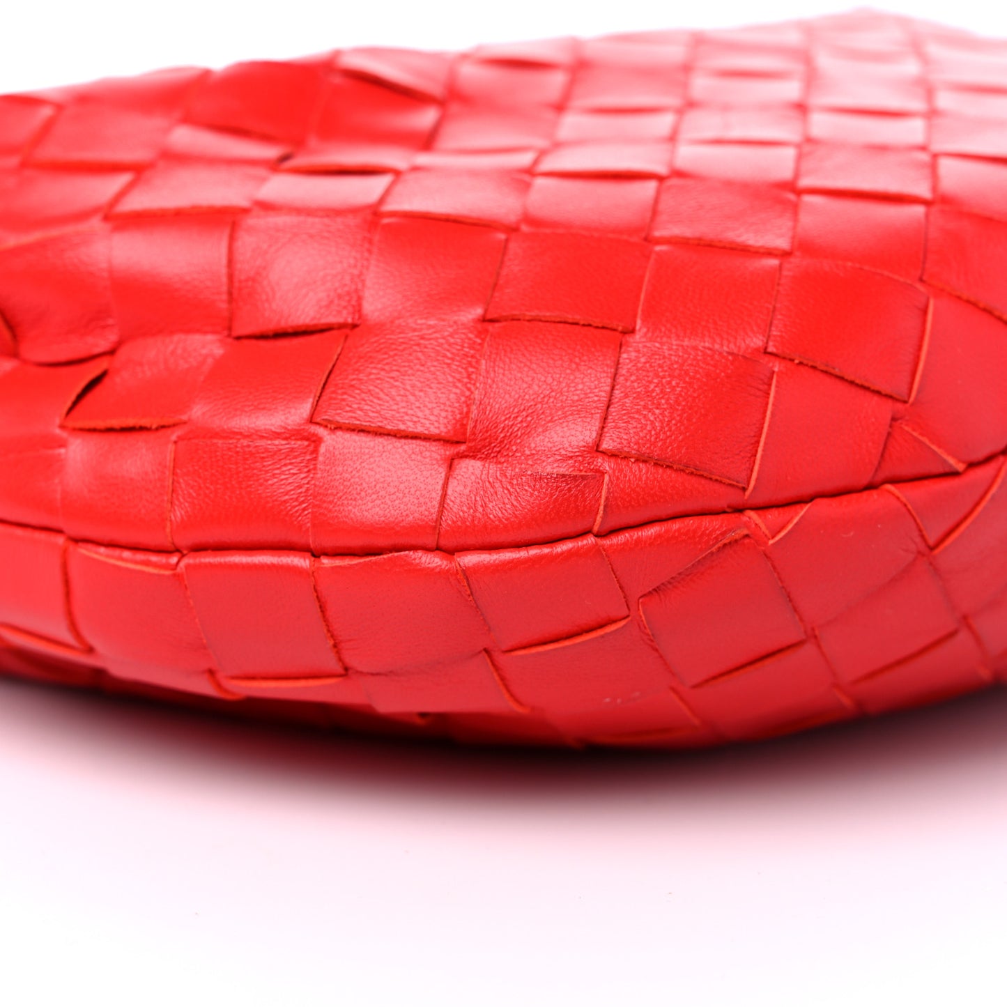 Nappa Intrecciato Mini Jodie Red