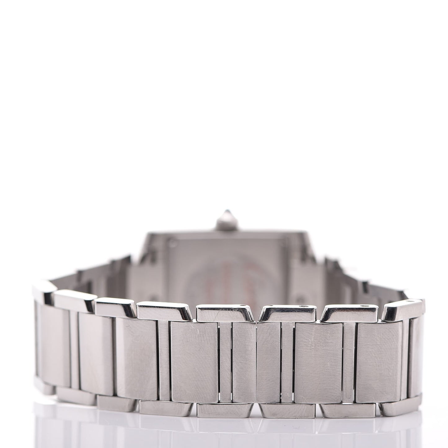 Stainless Steel 25mm Tank Francaise Quartz Watch