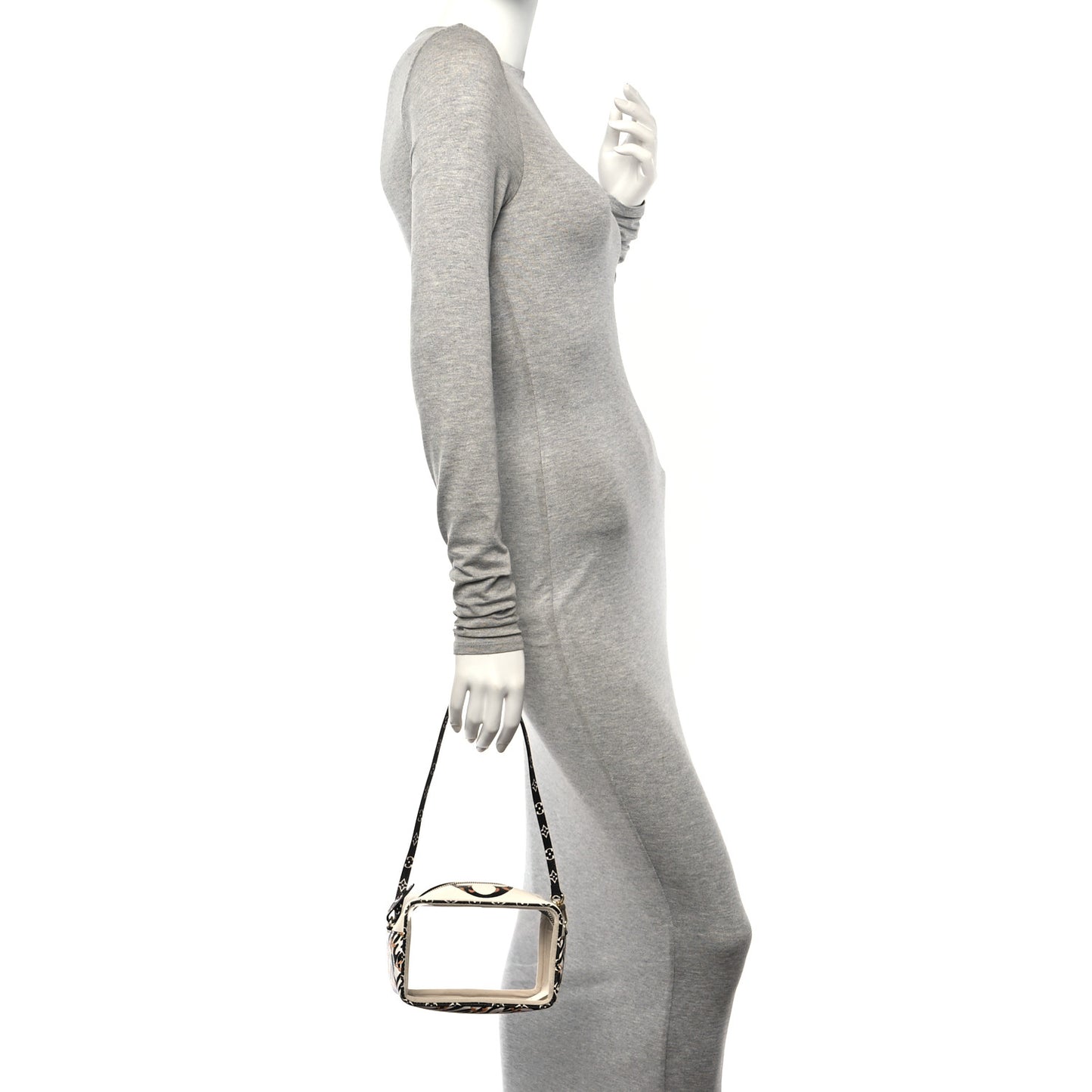 Monogram Giant Jungle Beach Pouch Ivory