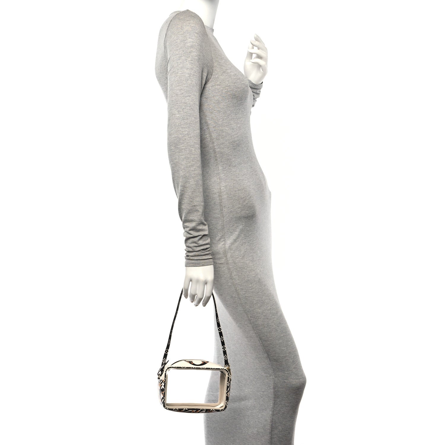 Louis Vuitton Monogram Giant Jungle Beach Pouch Ivory 2 of 9