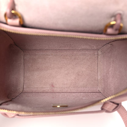 Celine Grained Calfskin Nano Belt Bag Vintage Pink 5 of 8