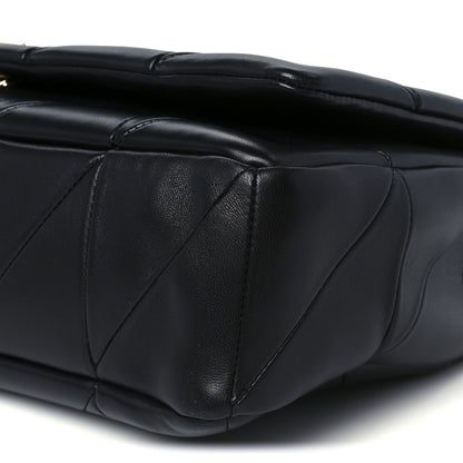 Saint Laurent Lambskin Patchwork Monogram Large Jamie Black 11 of 11