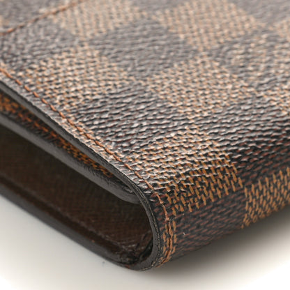 Louis Vuitton LOUIS VUITTON Damier Ebene Sarah Wallet 8 of 9