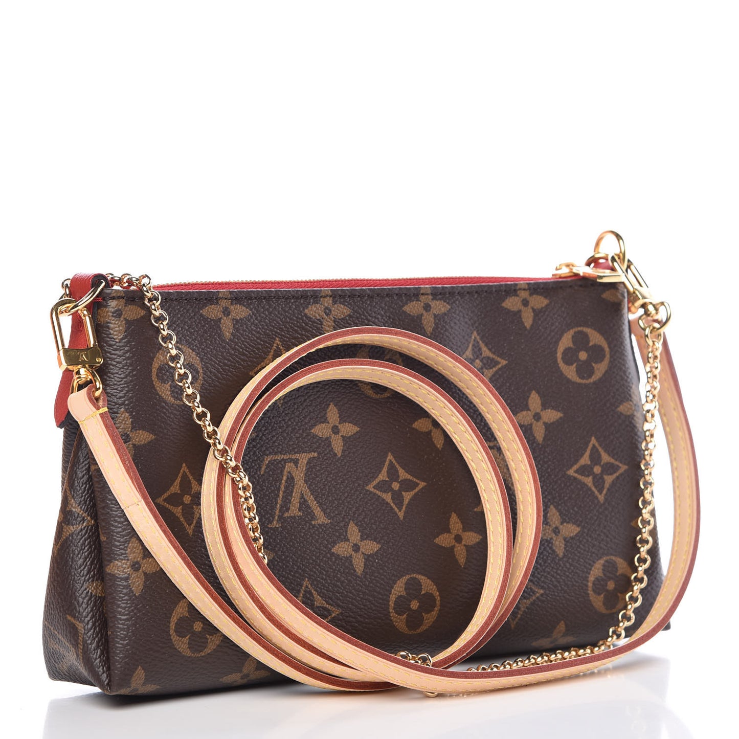 Monogram Pallas Clutch Cherry