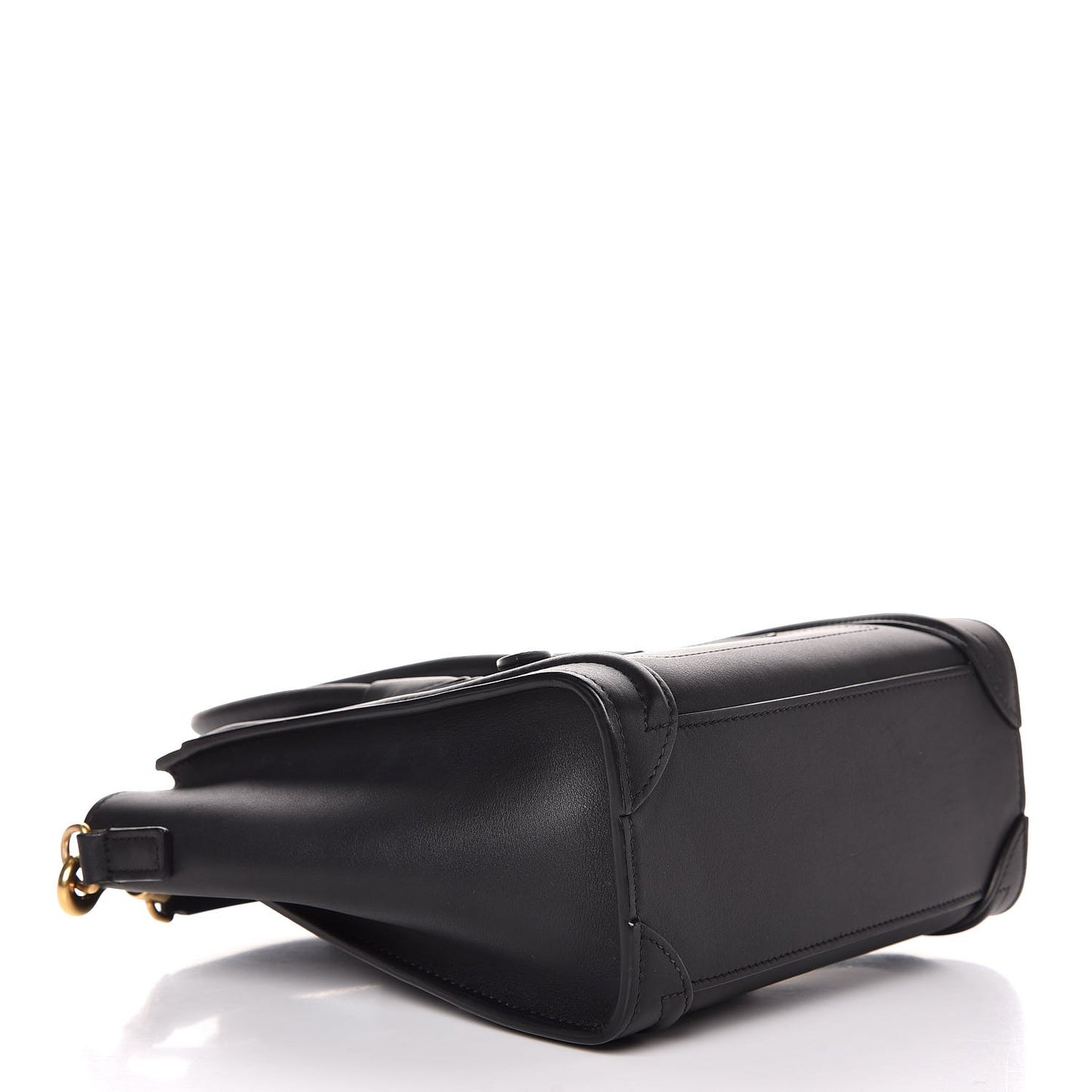 Smooth Calfskin Nano Luggage Black
