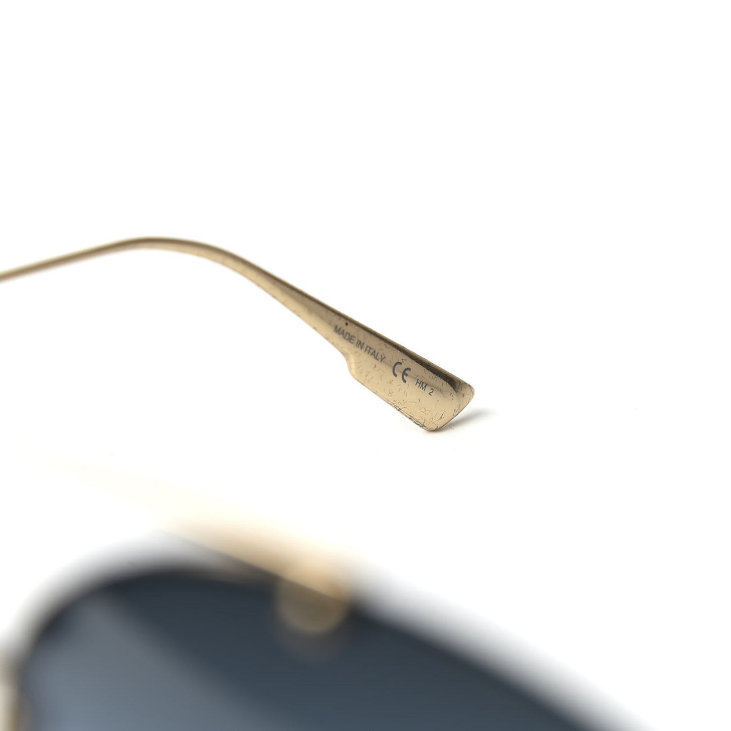 Metal Diorstronger Sunglasses Gold