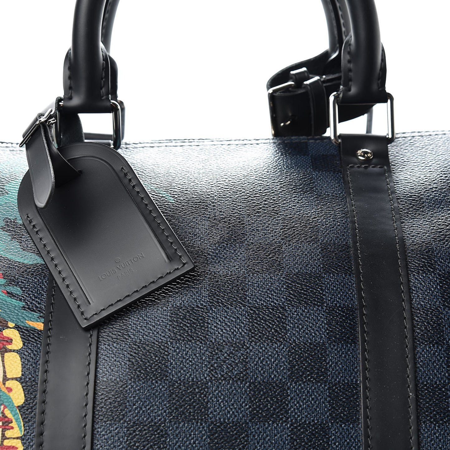 Damier Cobalt Jungle Keepall Bandouliere 55
