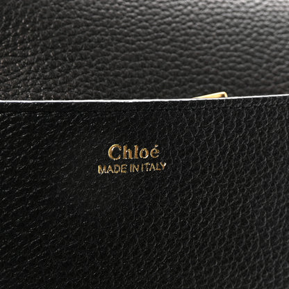 Chloe Grained Lambskin Drew Shoulder Bag Black 6 of 9
