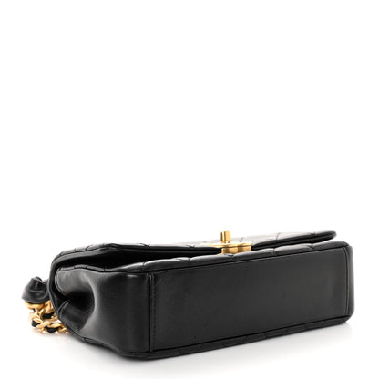 Chanel Shiny Lambskin Chain Is More Flap Black 4 of 11