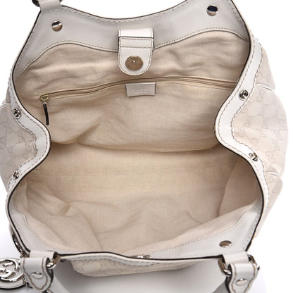 Gucci Monogram Medium Sukey Tote Off White 5 of 14