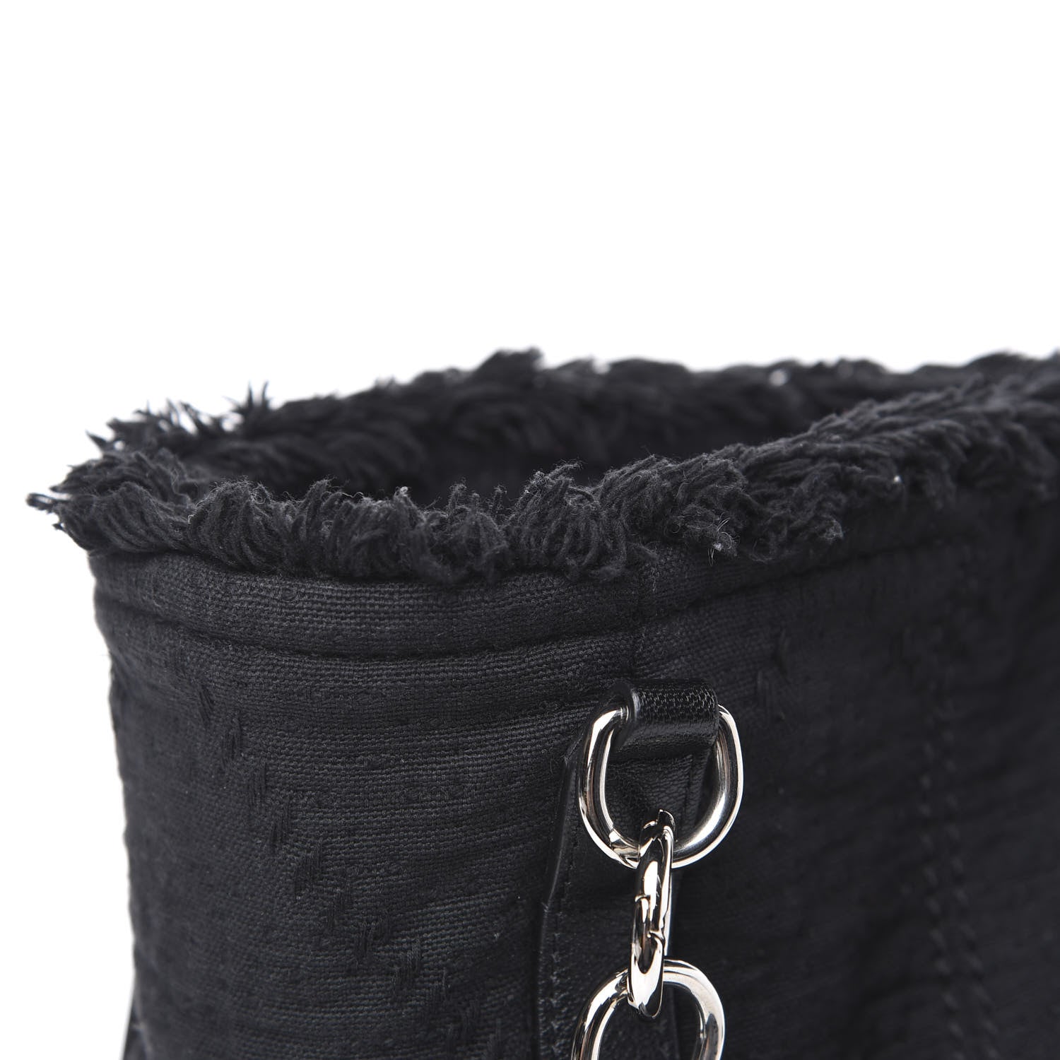 Chanel Canvas Small Double Face Tote Black 9 of 11
