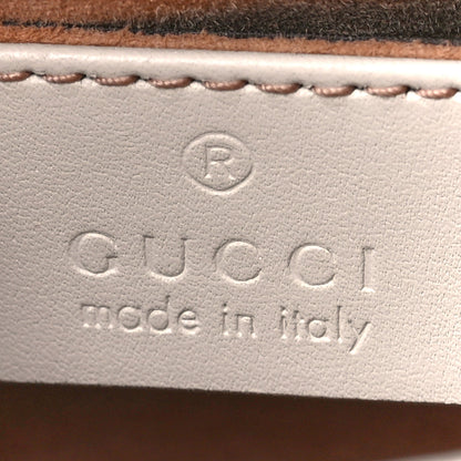 Gucci Calfskin Mini Sylvie Chain Shoulder Bag White 6 of 13