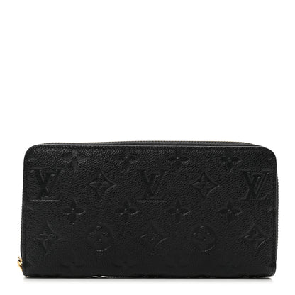 Louis Vuitton Empreinte Zippy Wallet Black 1 of 7