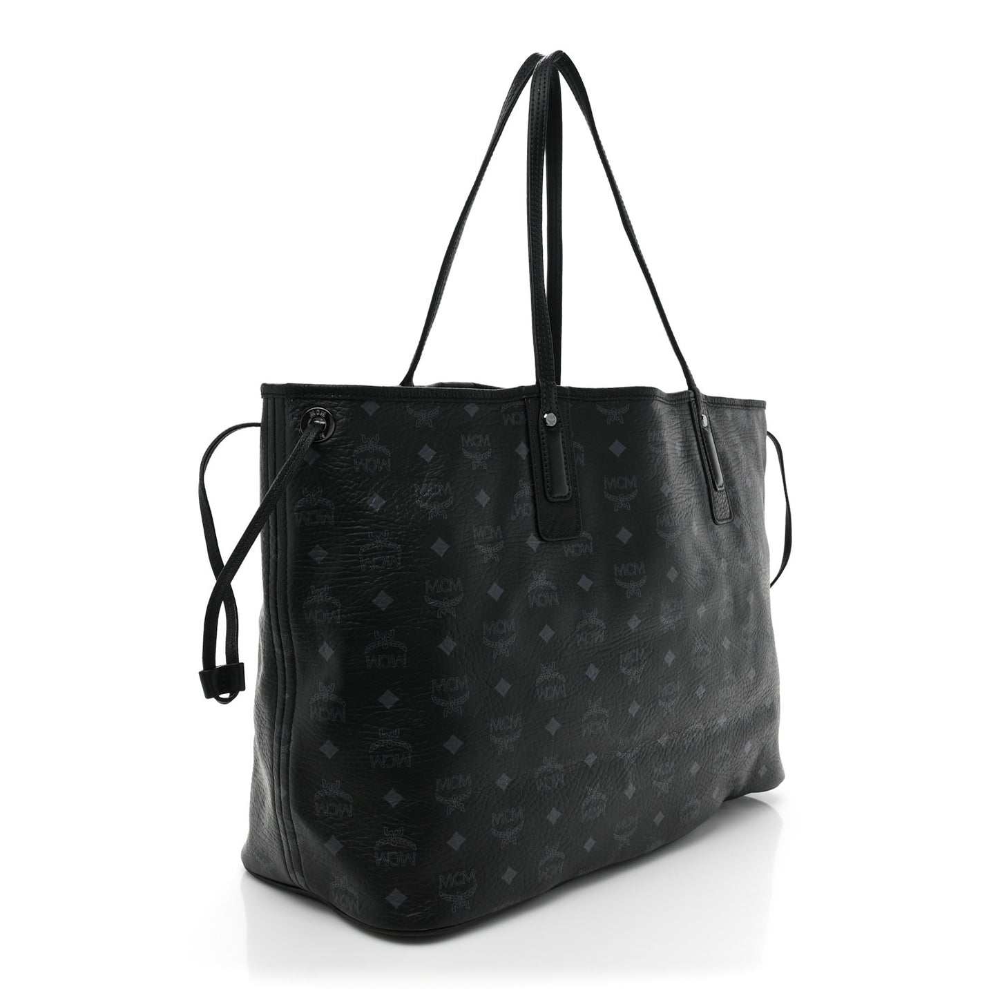 Visetos Large Liz Reversible Shopper Tote Black