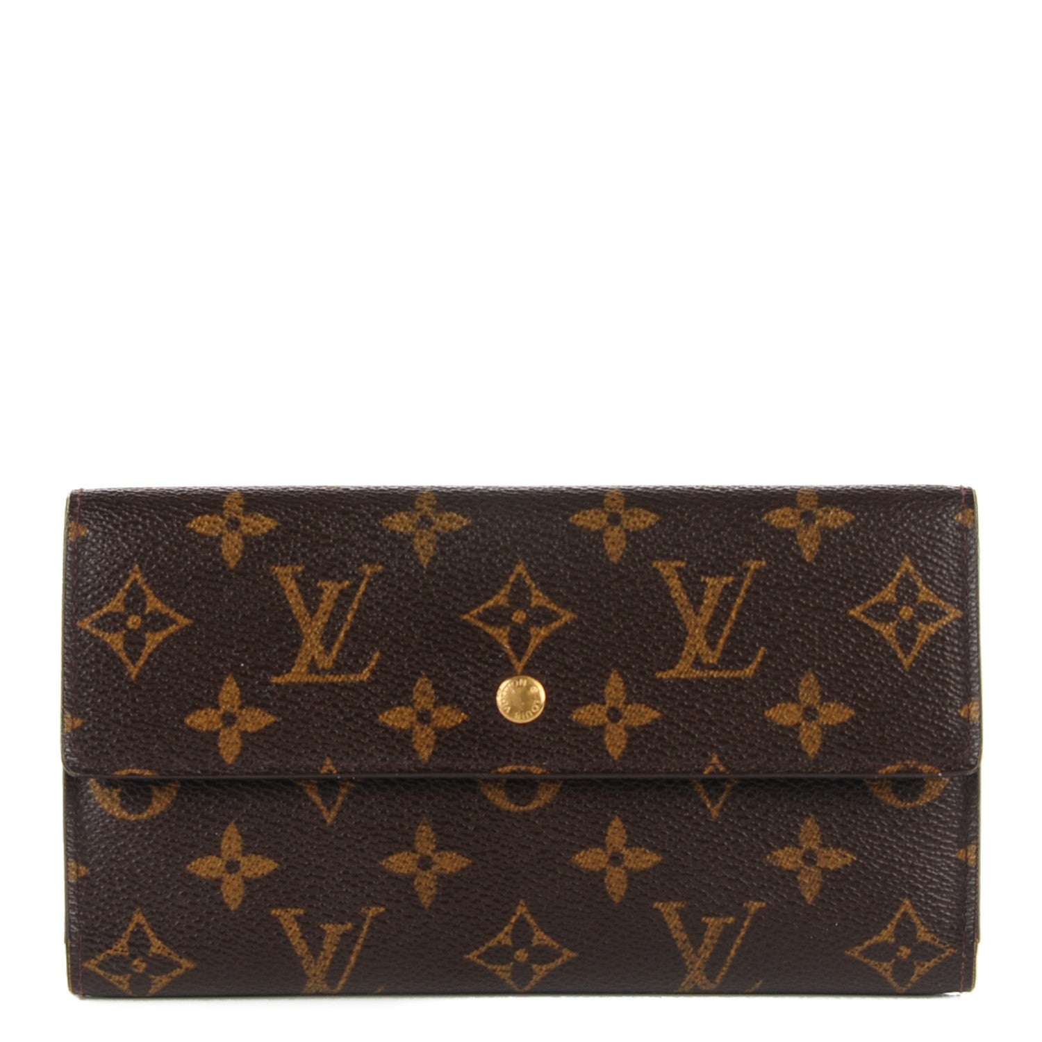 Louis Vuitton Monogram Porte Tresor International Wallet 1 of 7