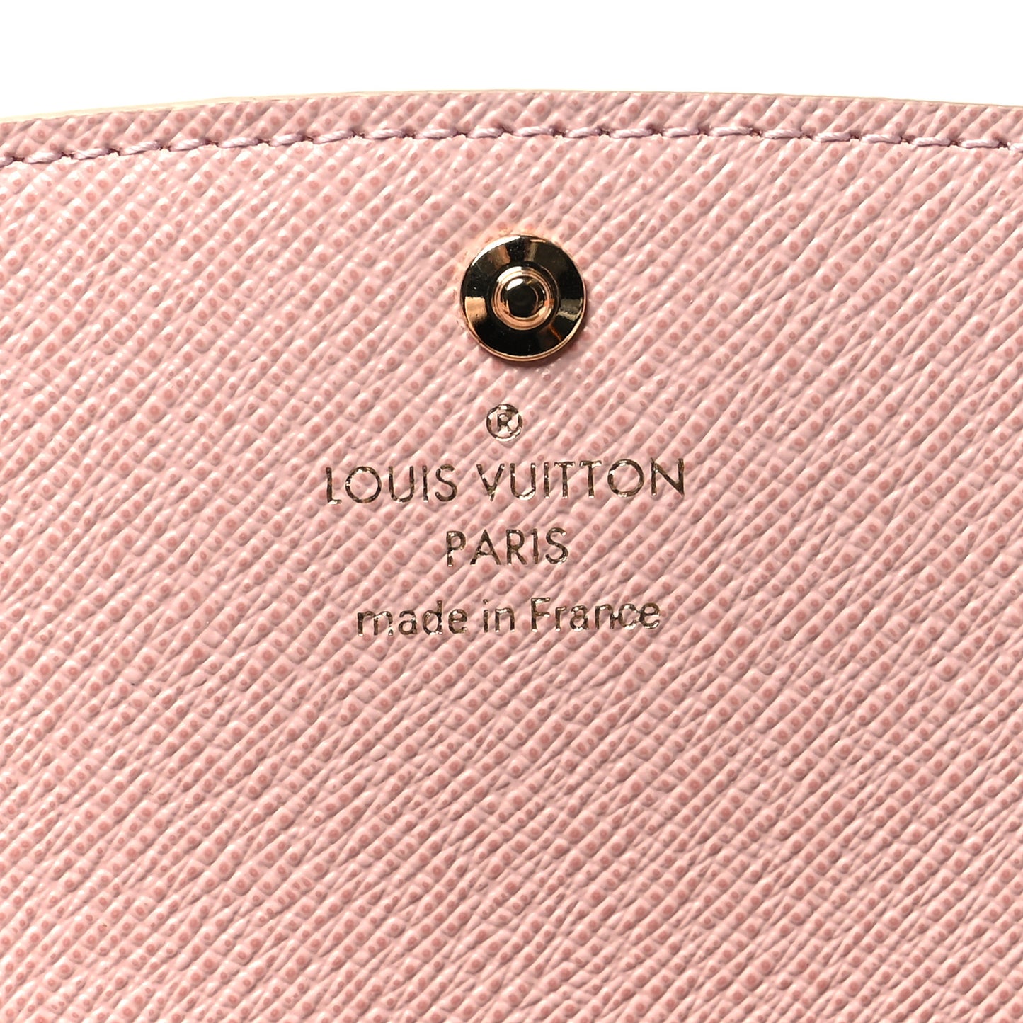 Damier Azur Emilie Wallet Rose Ballerine