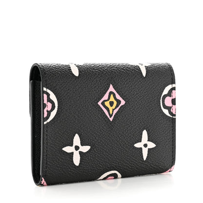 Louis Vuitton Monogram Giant Wild At Heart Rosalie Coin Purse Black 6 of 18